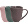 Mug 340 ml "Natura" -diam 8,5 x h 10 cm - 3 coloris assortis - Ardtime
