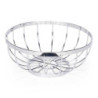 CORBEILLE A FRUITS / PAIN RONDE EN INOX 24X10CM