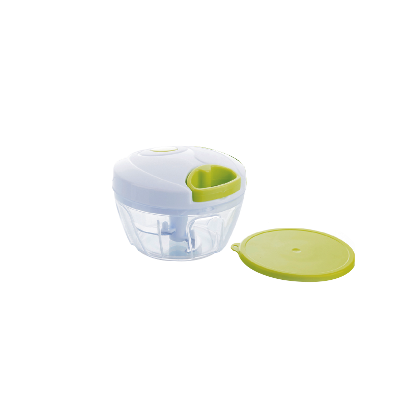 Mini hachoir manuel 2 lames - coloris vert Diam. 12,5cm / Haut, 9,3cm - "BEST OFFER !" - Ard'time