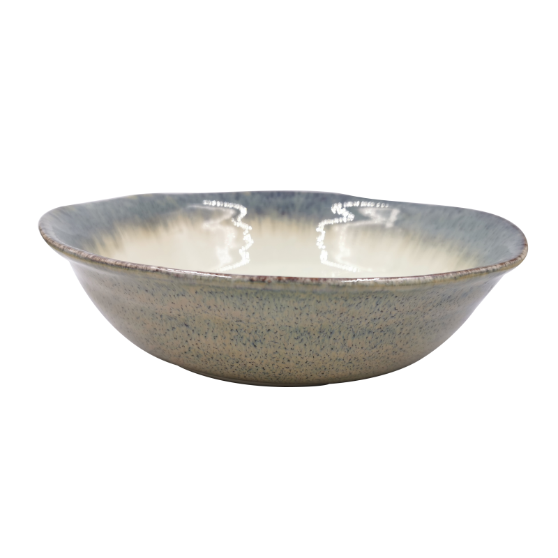 Saladier  "OXYD²"  en ceramique email reactif diam 26,5cm H. 8cm - 1 coloris- A creation