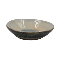 Coupe "OXYD²"  en ceramique email reactif diam. 8cm H.2cm - 2 coloris panaches - A creation