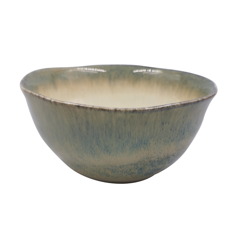 Bol PM  "OXYD²"  en ceramique email reactif diam 10cm H. 5cm - 2 coloris panaches - A creation