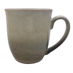 Mug 500 ml  "OXYD²" en ceramique email reactif - 11x10x13,5cm - 2 coloris panaches - A creation