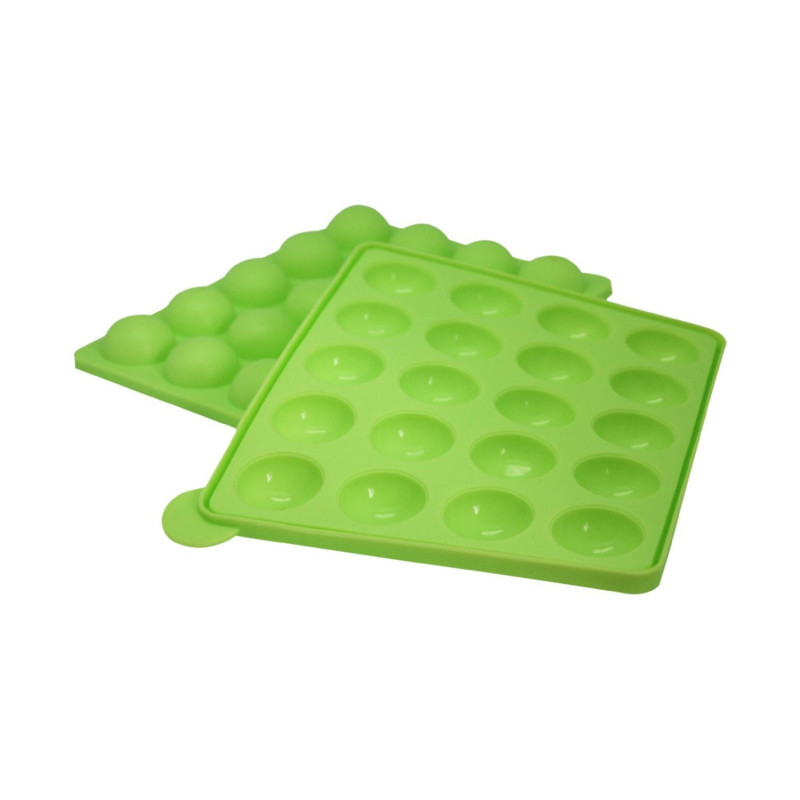 MOULE A CAKE POPS SILICONE VERT ARD'TIME POPCPM