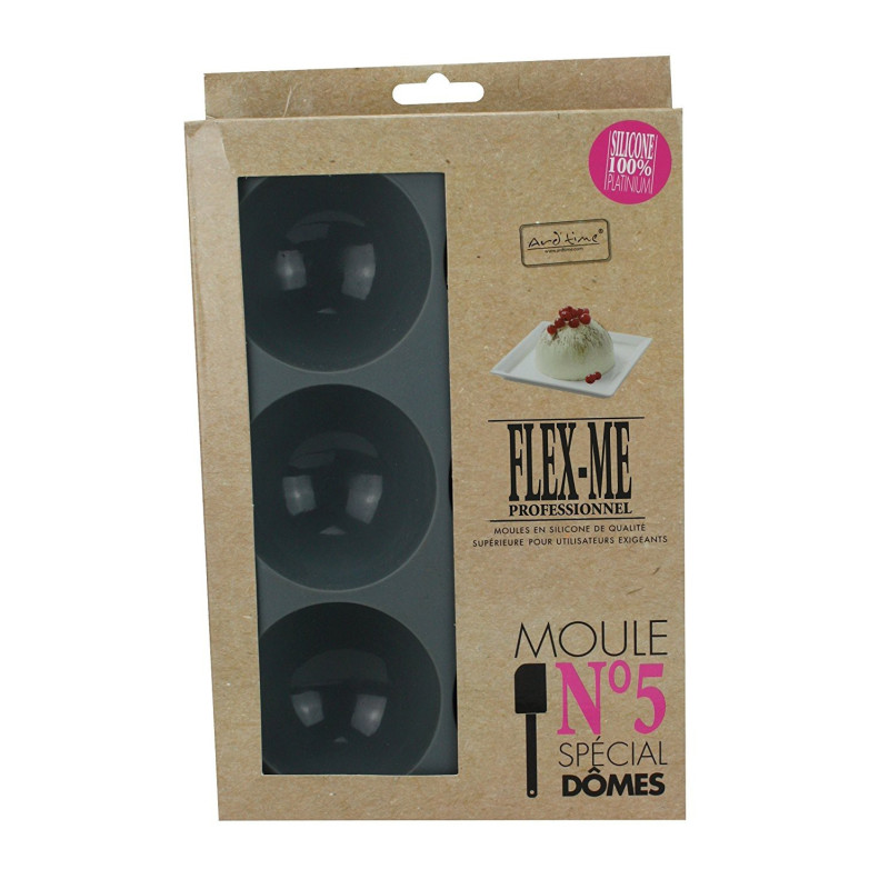 Plaque silicone platinium 25x17cm pour 6 da«mes GM "Flex'Me Professionnel" Ard'time