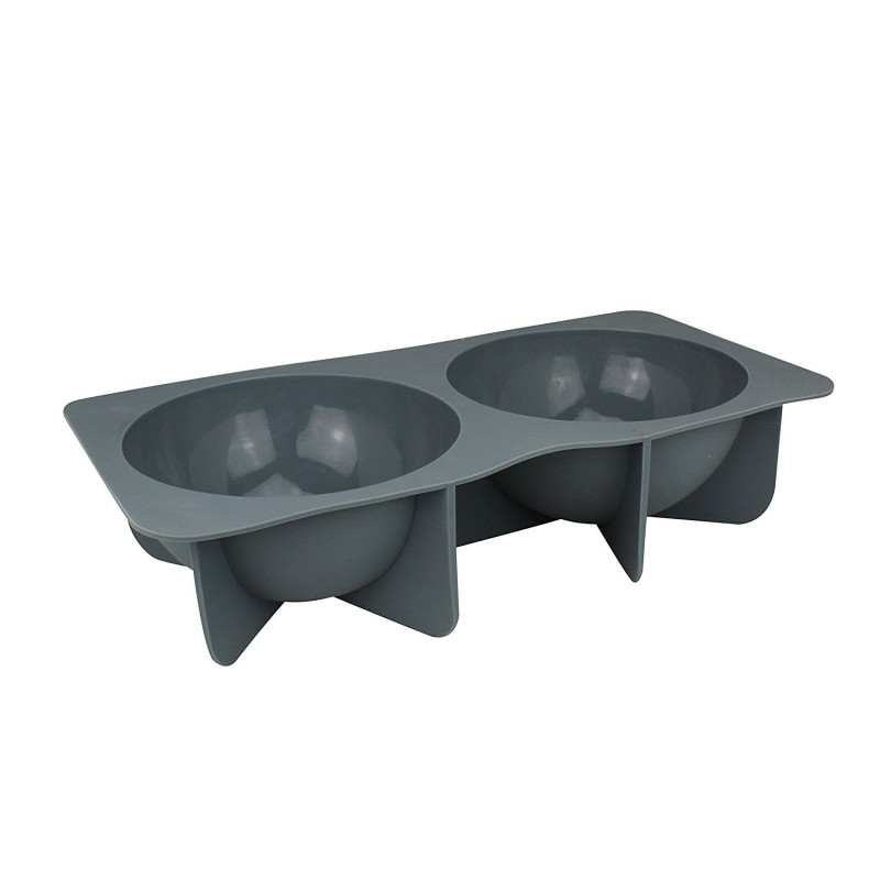 Plaque silicone platinium 2 spheres "Flex'Me Professionnel" diam. 18 cm - 40*20,5*H.9cm - boite couleur Ard'time