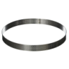 Cercle diam 26cm hauteur 2,5cm epaisseur 0,8mm MICRO-PERFORE "Mes tartes gourmandes"  - etiquette Ard'time