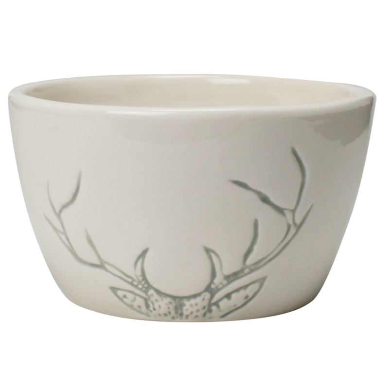 Bol 700mL  "Hiver Chaleureux" en gres diam 13 x H 7,5cm  - Ard'time