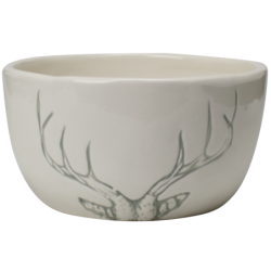 Bol 850mL  "Hiver Chaleureux" en gres diam 15 x H 7,5cm  - Ard'time