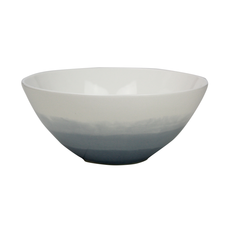 Bol 800 ml - diam 17,4 cm x h. 7,4 cm - porcelaine - Collection "Bleu comme Vosges" - A CREATION