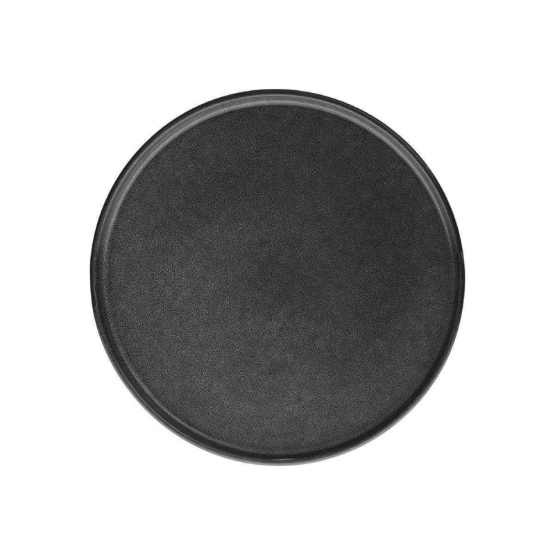 Petite assiette plate à dessert Ø 21cm noir "Terra Des"