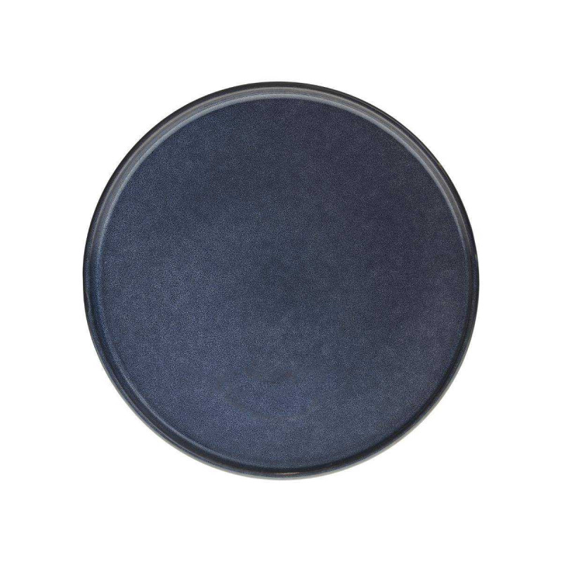 Petite assiette plate à dessert Ø 21cm bleu "Terra Des"