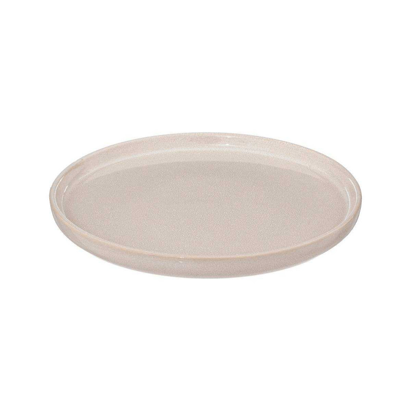 Petite assiette plate à dessert Ø 21cm beige "Terra Des"