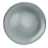 Assiette GM "Koro" en ceramique diam 26 x H 2,2cm - 3 coloris panaches bleu / taupe et gris - Val&Time