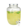 Fontaine Drinking Jar en verre TGM 8L pour punch avec robinet - Diam. 20cm - H. 32cm Ard'time
