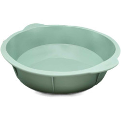 Moule à manque d. 23cm en silicone 6 x 25cm - vert