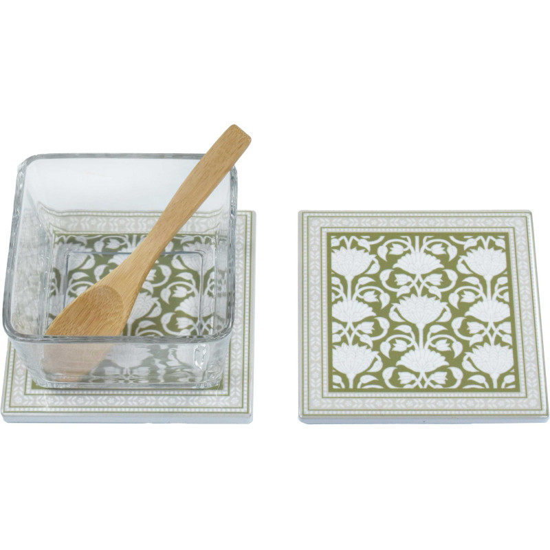 Service a Tapas 3 pieces "Soliman" - 2 Designs panaches - Ardtime