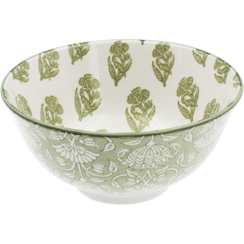 Bol "Soliman" en porcelaine - Diam. 15,5 x h 7 cm - 3 Designs panaches - Ardtime