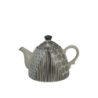 Theiere GM en ceramique "Olina" 670mL - 8 designs ethniques panaches - 20*13,3*13,3cm - Ard'time