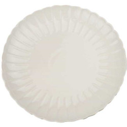 Grande assiette d.27cm en porcelaine "Saint-Jacques"