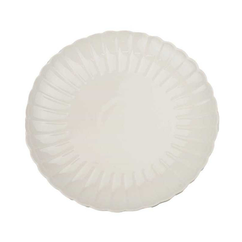 Grande assiette d.27cm en porcelaine "Saint-Jacques"