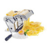 Machine a pates pro en inox + 2 formes de decoupe dim 13,5*12,5*19 cm"Mezzo" Ard'time