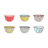 Bol aÊ riz "Sabae" - 6 coloris ethniques panaches - diam. 11,5cm*6 CM - Ard'time