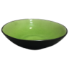 Saladier GM en verre craquele collection Myoko GM - diam. 26,2*7cm - 3 coloris panaches: Gris, Vert, Bleu - Ard'time