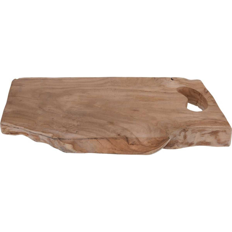 Planche de service Teck 42x26x3cm - Formes aleatoires