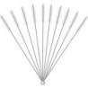 Lot de 10 Brosses de nettoyage / goupillon pour Paille, tuyau / tube aÊ lait / latte