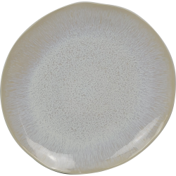 GRANDE ASSIETTE en céramique émail réactif ø 26,7 x h 3 cm "Nuage"