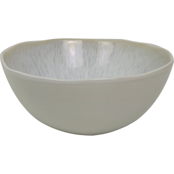 GRAND BOL en céramique émail réactif ø 16,5 x h 6,5 cm "Nuage"