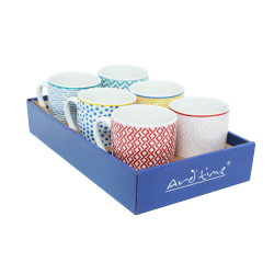 Mug 355 ml "Bonnie" - 6 Designs assortis