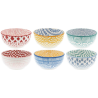 Bol 14 cm "Bonnie" - 6 Designs assortis