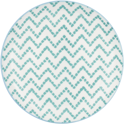 Assiette plate petit modèle "Bonnie" - Diam. 20 cm - 6 Designs assortis