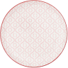 Assiette plate petit modèle "Bonnie" - Diam. 20 cm - 6 Designs assortis