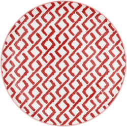 Assiette plate petit modèle "Bonnie" - Diam. 20 cm - 6 Designs assortis
