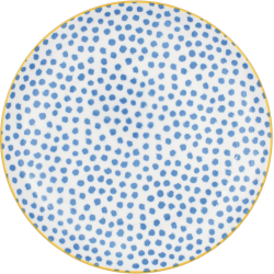 Assiette plate petit modèle "Bonnie" - Diam. 20 cm - 6 Designs assortis