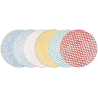 Assiette plate grand modèle "Bonnie" - Diam. 27 cm - 6 Designs assortis