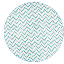 Assiette plate grand modèle "Bonnie" - Diam. 27 cm - 6 Designs assortis