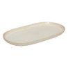 Plat 30 x 18 cm beige "Terra Des"