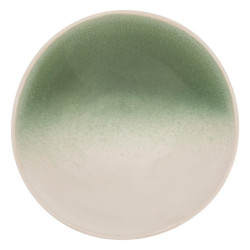 Assiette creuse "Alma" diam 19 cm grès blanc