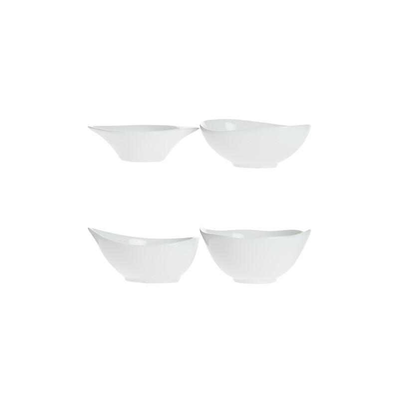 Mini coupelle 4 formes blanc