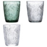 Gobelet bas Feuille 30 cl verre assorti