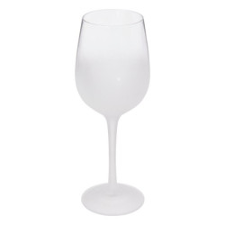 Lot de 6 verres à vin givrés 38 cl