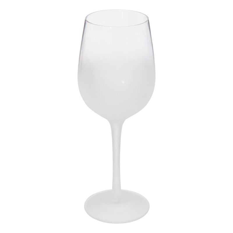Lot de 6 verres à vin givrés 38 cl