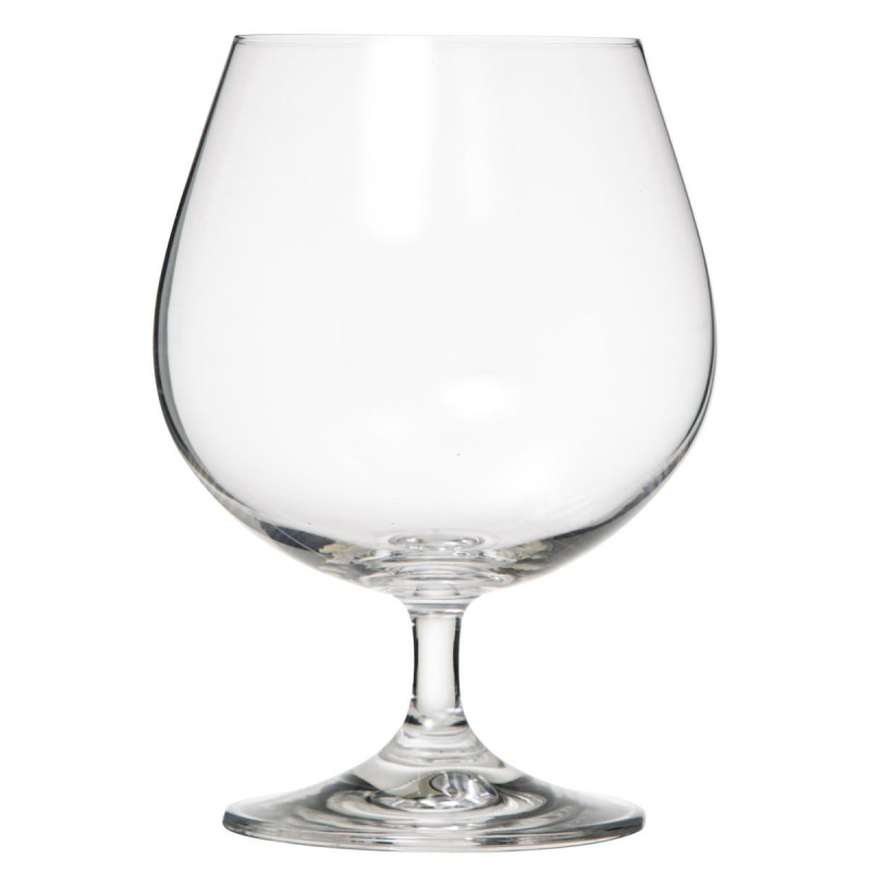 Lot de 4 verres à cognac 40 cl cristallin