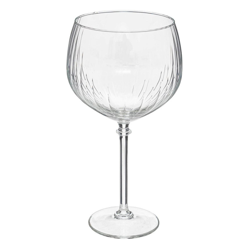 Lot de 4 verres à gin striés 64 cl