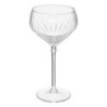 Lot de 4 verres à champagne striés 32 cl