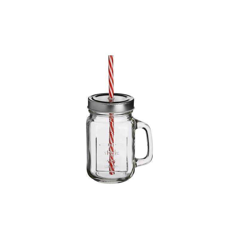 Chope avec paille Country 45 cl